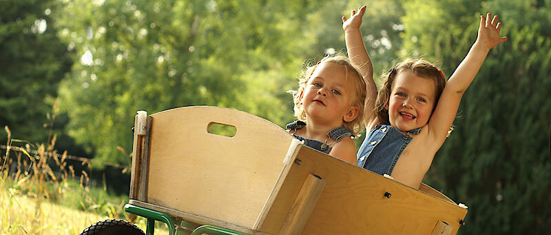 Urlaub mit der Familie auf dem Bauernhof
